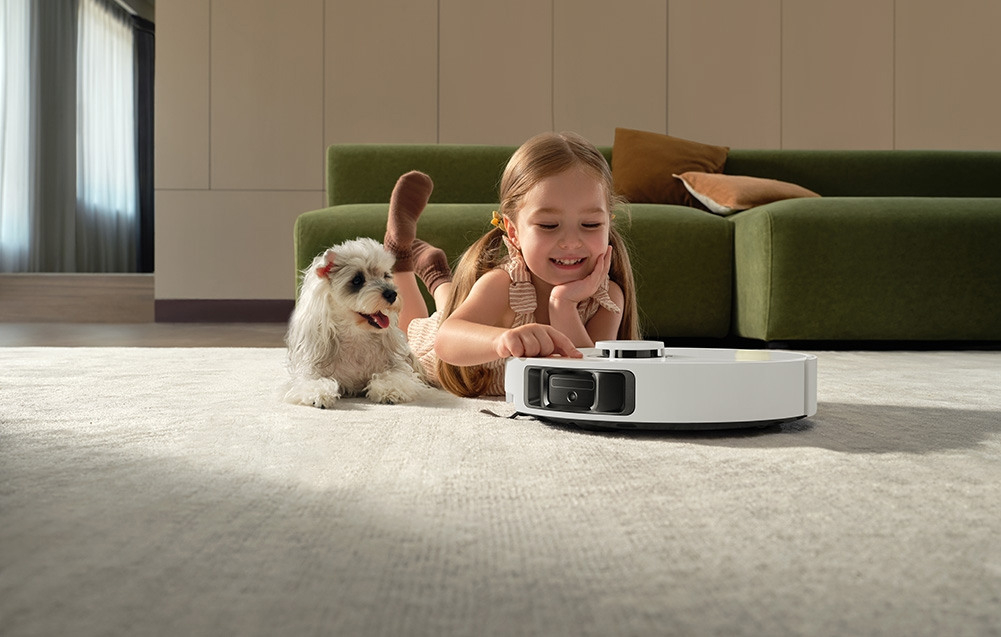Robot sprzątający DREAME L10s Ultra Gen 3 Biały Coś dla właścicieli zwierząt zebrać sierść czy rozsypaną karmę Elastyczne dozowanie wody cicha praca wbudowana blokada rodzicielska