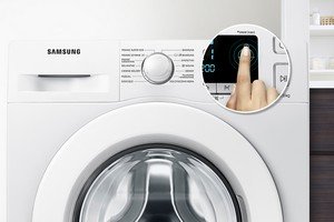 Samsung Wygodne rozwiązanie. Ustaw czas zakończenia prania