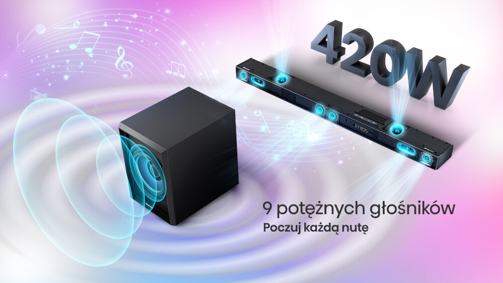 Soundbar HISENSE U3120G  - moc