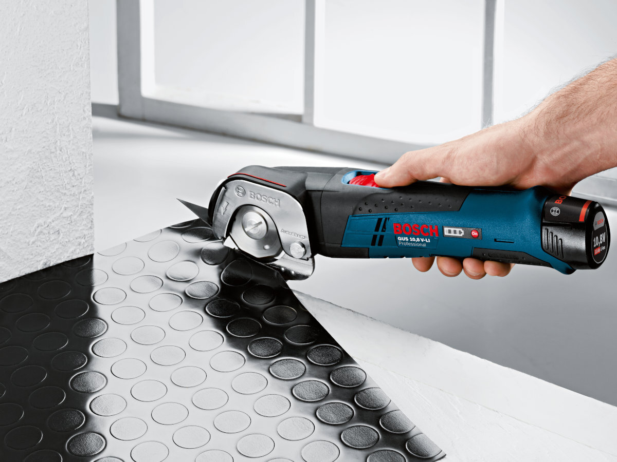 NOŻYCE BOSCH GUS 10,8 V-LI bezpieczeństwo szybkość praca