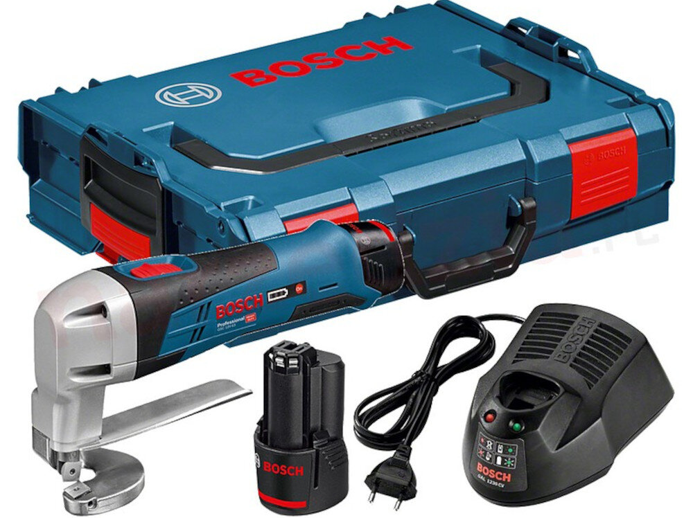 NOŻYCE BOSCH 0601926108 GSC 10.8 V-LI wyposażenie zestaw