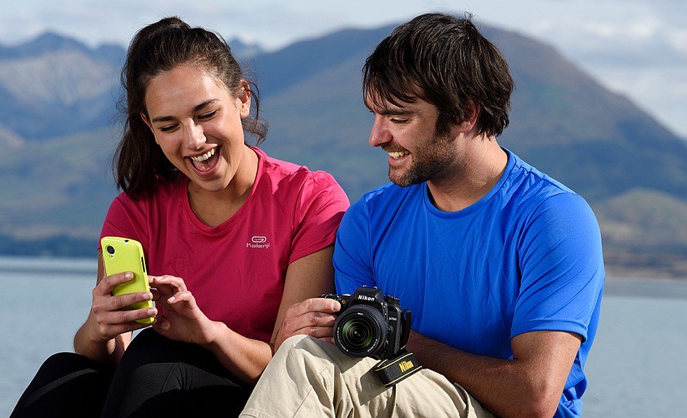 Aparat NIKON D7500 udostępnianie wifi