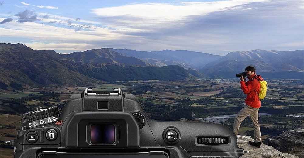 Aparat NIKON D7500 wizjer