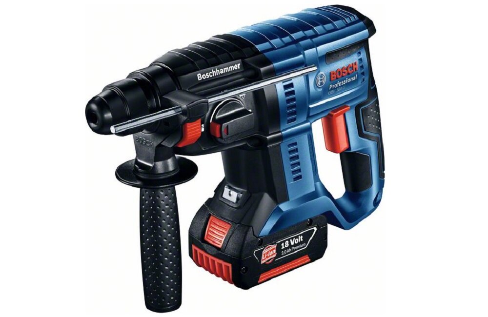 Młotowiertarka BOSCH GBH 180 LI Bezpieczna praca Ochrona użytkownika i narzędzia