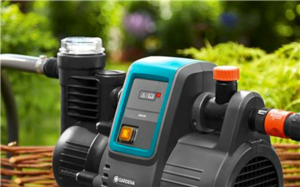 Hydrofor elektroniczny GARDENA Comfort 4000/5 E ciche urządzenie wyłącznik bezpieczeństwa