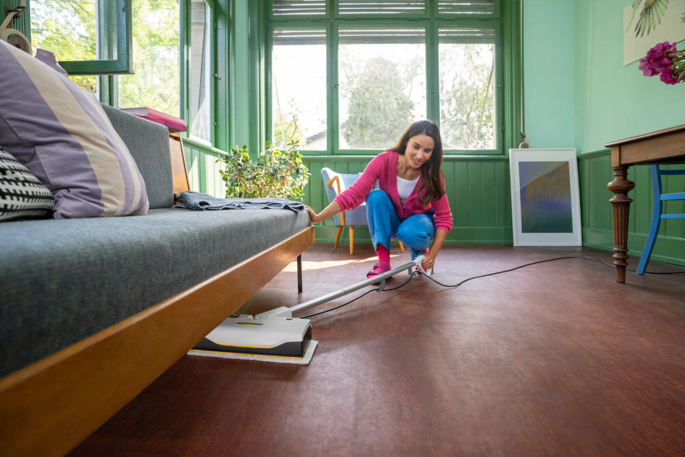 Mop parowy KARCHER SC 1 Upright 1.513-560.0 ruchomy przegub pozycja parking