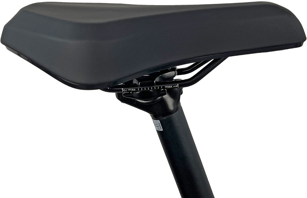 Rower miejski INDIANA X3 29 cali damski Złoty siodełko na białym tle siodełko DDK typu VP8172 Mini-ma Foam aluminiowa sztyca ZOOM SP-C255 o wymiarach 30,9 × 350 mm profil siodełka z piankowym wypełnieniem aluminiowa sztyca niska masa odporność na korozję długość 350 mm pozwala na odpowiednie dopasowanie wysokości