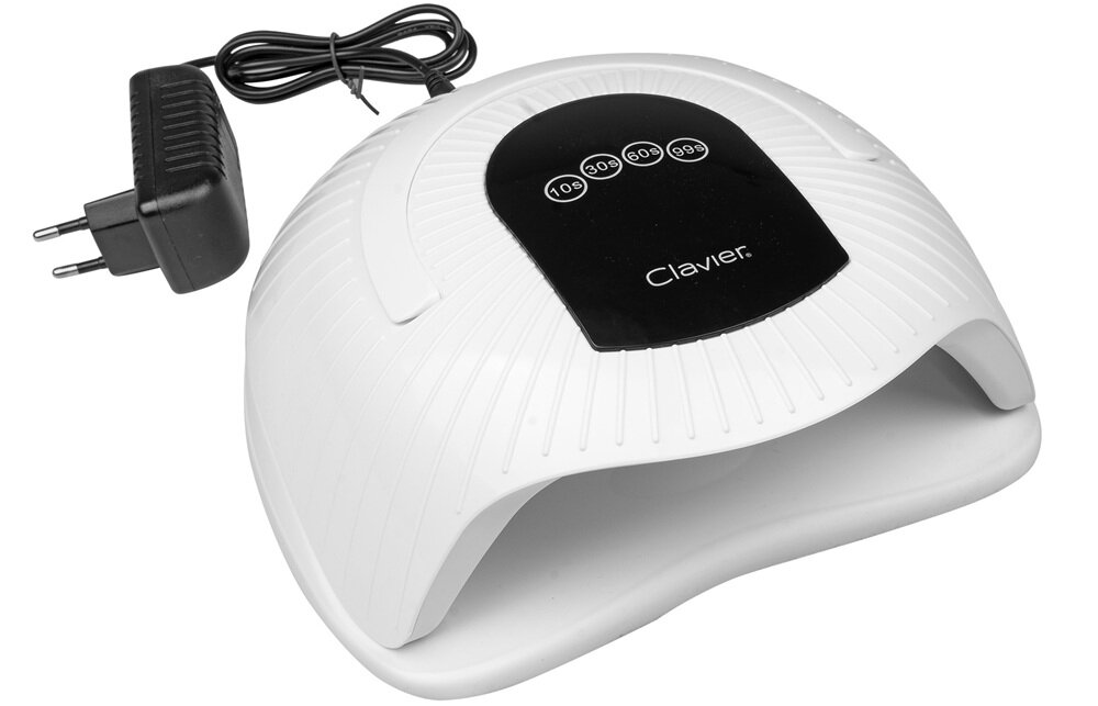 Lampa UV-LED do paznokci CLAVIER Q8 WH magnetyczny, odpinany panel dolny, łatwiejsza praca, większy komfort, zachowanie higieny