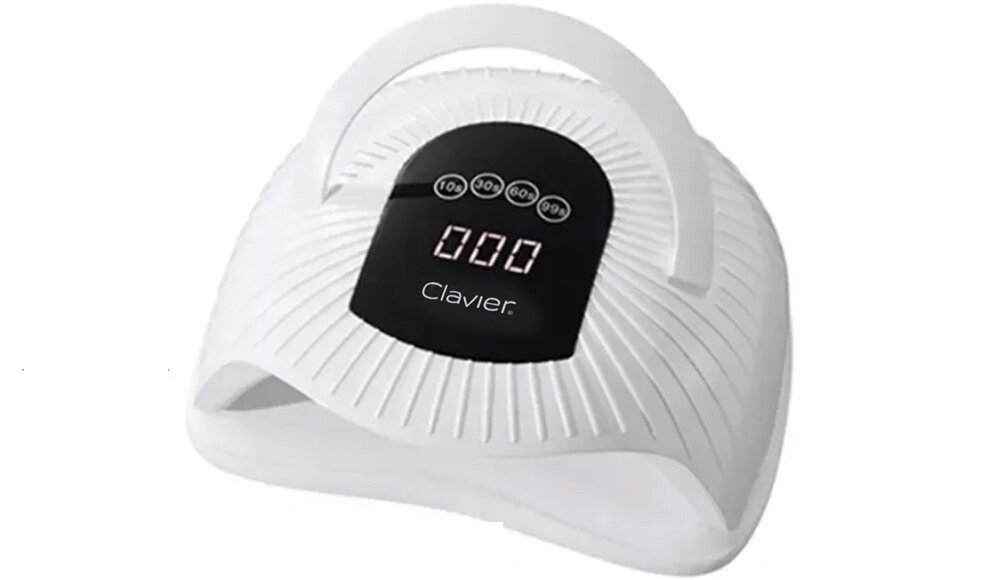 Lampa UV-LED do paznokci CLAVIER Q8 WH profesjonalna stylizacja, wykonanie manicure i pedicure, wygoda, oszczędność czasu