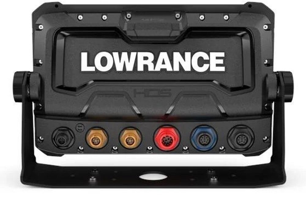 LOWRANCE HDS 10 PRO + Active Imaging HD 3 in 1 Row plug-and-play S3100 ActiveTarget radar autopilot NMEA 2000, urządzenie na białym tle