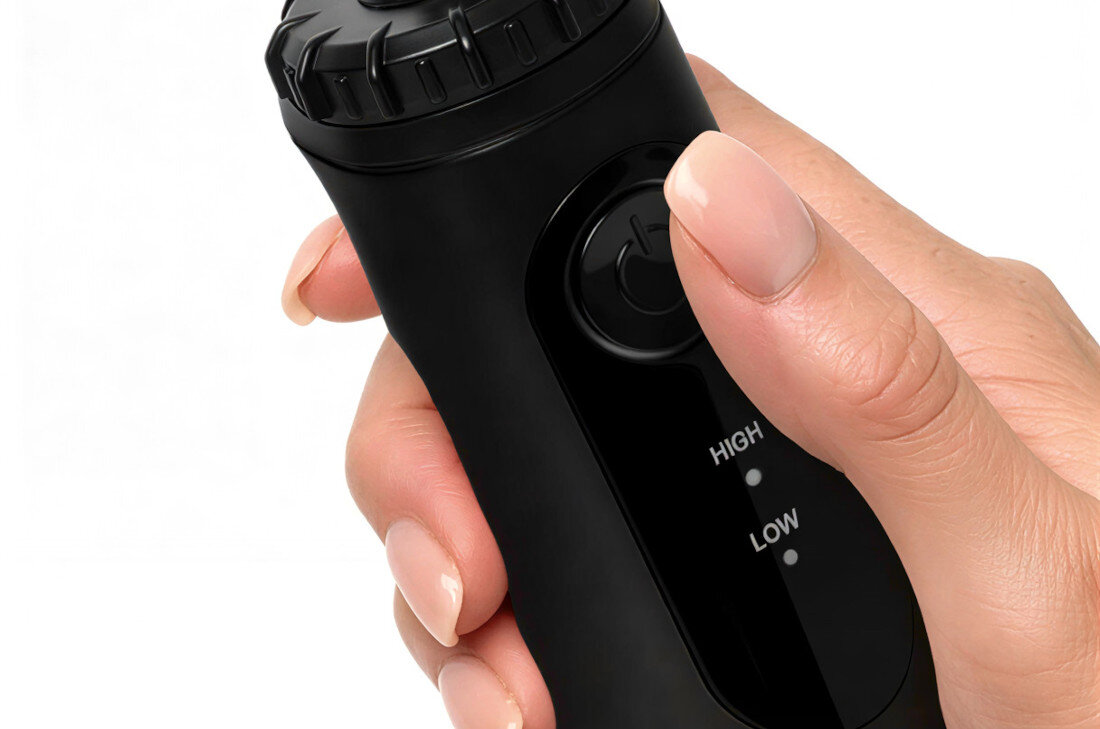 Irygator bezprzewodowy WATERPIK Cordless Plus 5000 WF-26EU Czarny + 3 końcówki Dopasowanie do Twoich potrzeb  dwa tryby pracy dostosowanie intensywność preferencje