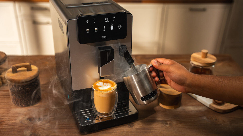 Ekspres CECOTEC Cremmaet Steam 19 dysz z dyszą parową espresso czy cappuccino Pianka i aromat