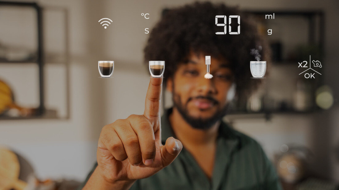 Ekspres CECOTEC Cremmaet Steam Sterowanie jednym dotykiem