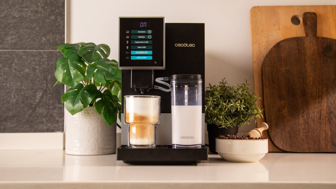 Ekspres CECOTEC Compactccino Black Silver  Szybkość przygotowania Technologia Thermoblock w ułamku sekundy