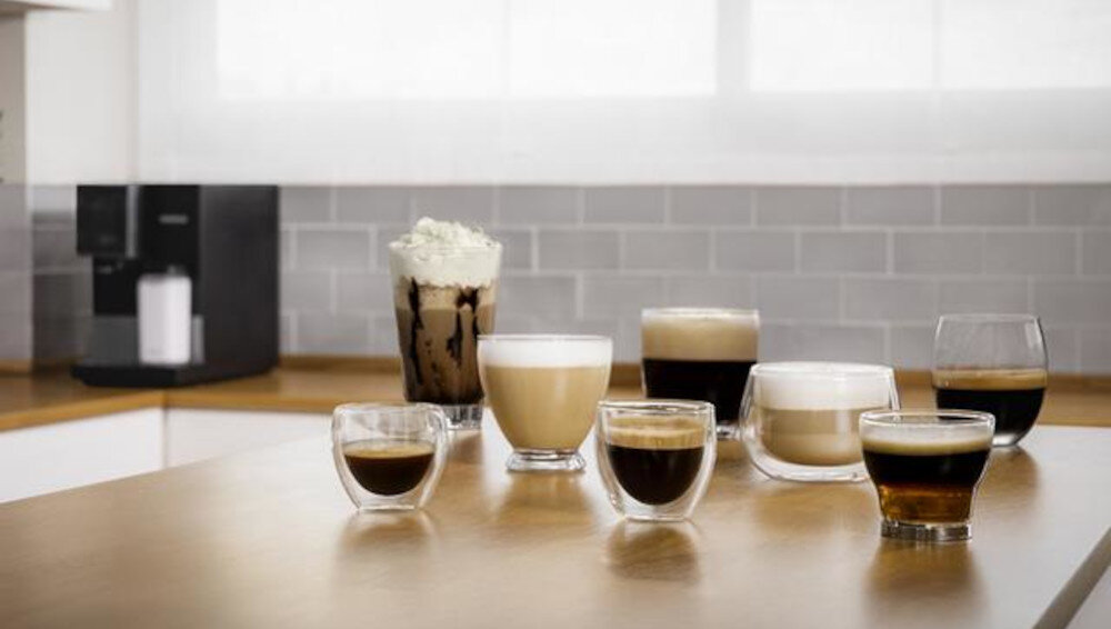 Ekspres CECOTEC Cremmaet Compactccino Connected Black Silver Bohater Twojej kuchni Smukła konstrukcja w kolorze Black Silver 30 rodzajów kaw dopasowanie smak napój