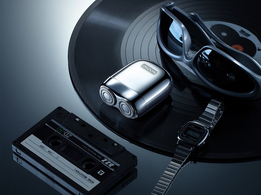 Golarka YOOSE Mini 2 Srebrny Na mokro i sucho kv początek opisu