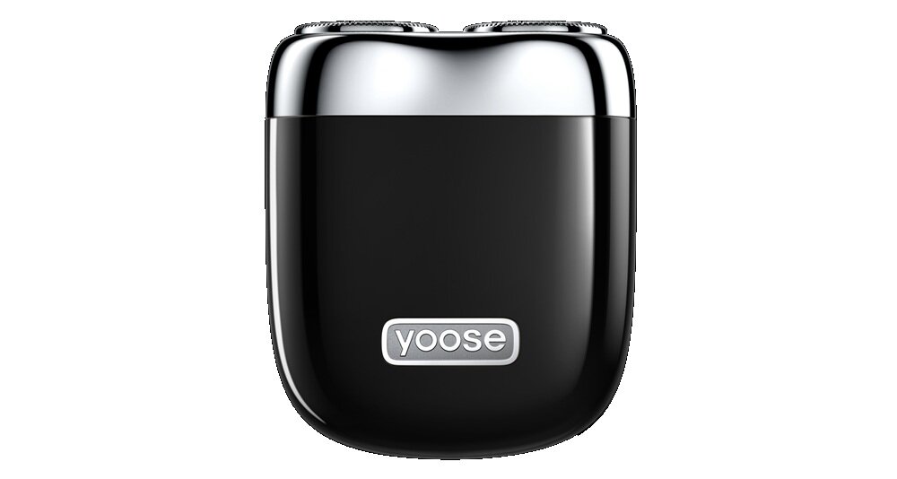 Golarka YOOSE Mini 2 Czarny Na mokro i sucho obudowa z metalu stopowego, solidna, odporna, bez ryzyka zgubienia części