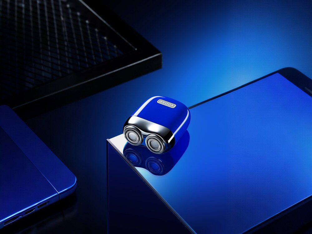 Golarka YOOSE Mini 2 Niebieski Na mokro i sucho kv początek opisu