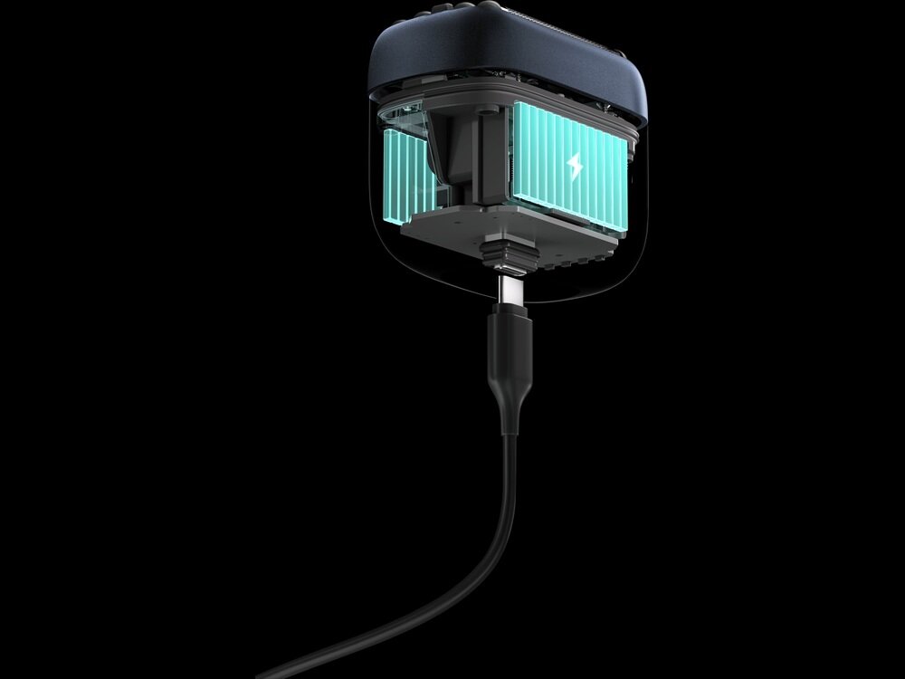 Golarka YOOSE Mini 5 Niebieski ładowanie przez USB, wygodne rozwiązanie, pełna gotowość