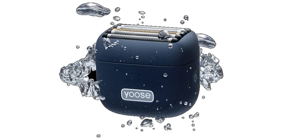 Golarka YOOSE Mini 5 Czarny ostrza z japońskiej stali, trwałość  i odporność, ograniczenie podrażnień