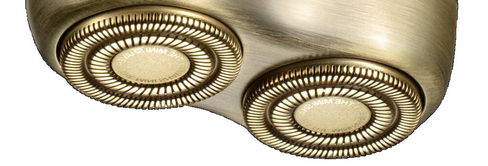 Głowica golarki YOOSE Mini S system podwójnych ostrzy pierścieniowych, pływająca konstrukcja, dopasowanie do kształtu twarzy