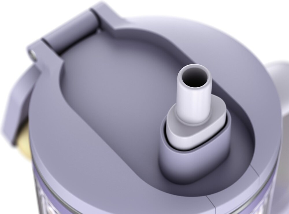 Blender personalny NINJA BlendBoss DB351EUPR kubek na wynos, wygodny uchwyt, szczelna pokrywka, zdejmowana słomka, oszczędność czasu