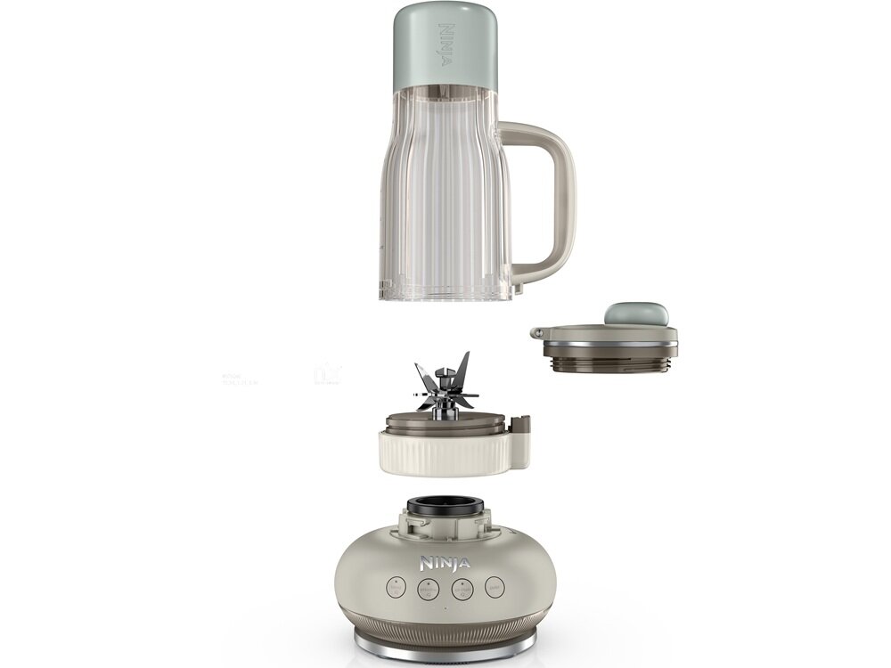 Blender personalny NINJA BlendBoss DB351EUST kompaktowe wymiary, zajmuje mało miejsca, można myć w zmywarce, bez utraty czasu