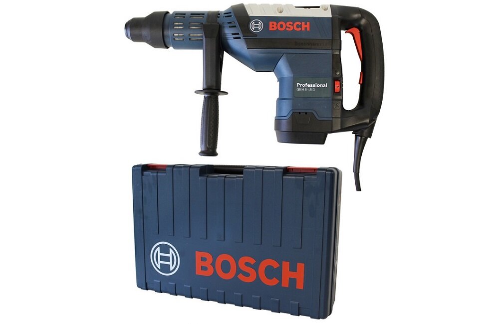 Młot udarowo obrotowy BOSCH GBH 8 45 D Wygodne przechowywanie wyposażenie