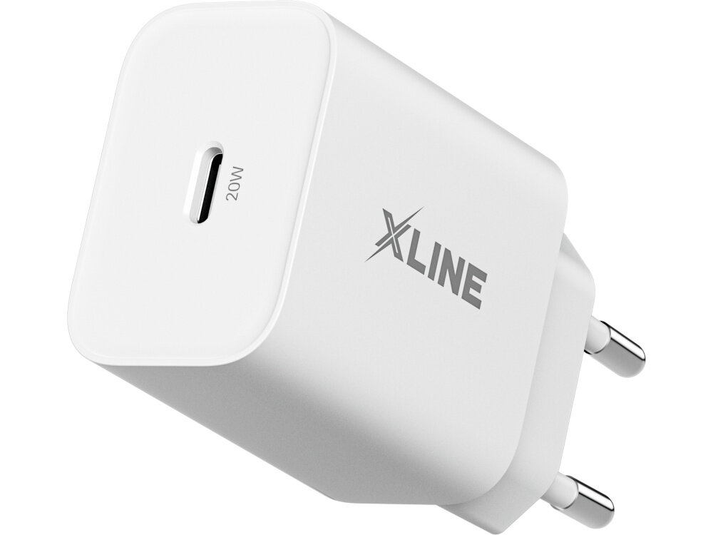 Ładowarka sieciowa XLINE XWC200CW 20W Biały ładowarka sieciowa USB-C ładowarka na białym tle ładowanie USB-C zasilanie