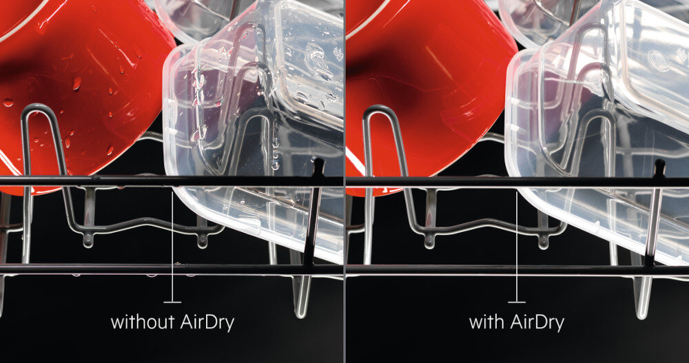 Zmywarka AEG FFB53937ZM Technologia AirDry idealnie suche bez zacieków