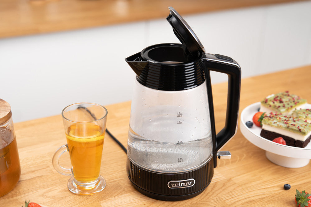 Czajnik ZELMER ZCK8056 Wydajność, którą docenisz moc pojemność w krótkim czasie