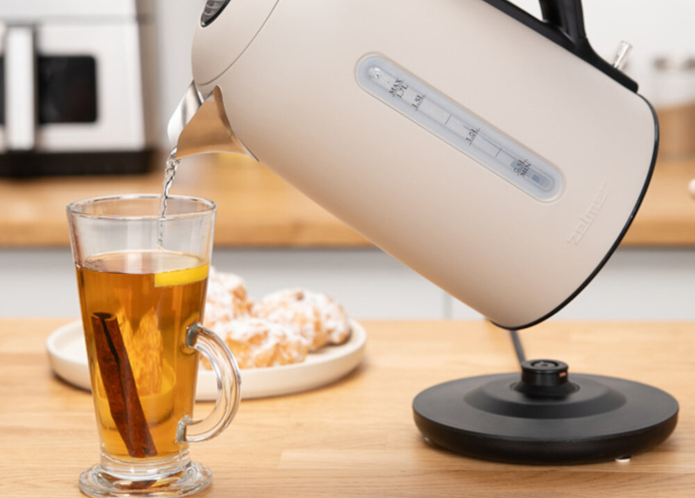 Czajnik ZELMER ZCK7956E Elegant Line Sztuka bezpiecznego gotowania Kontroler STRIX system ochronny