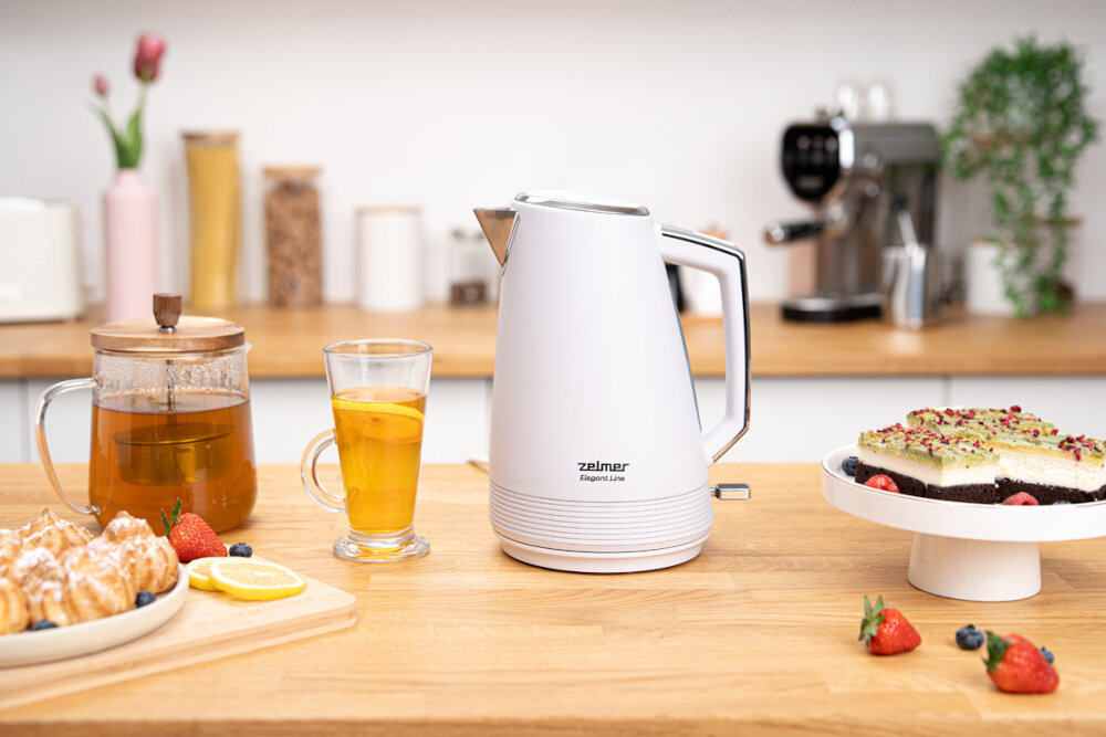 Czajnik ZELMER ZCK7956E Elegant Line Codzienny komfort moc pojemność szybkie zagotowanie wody