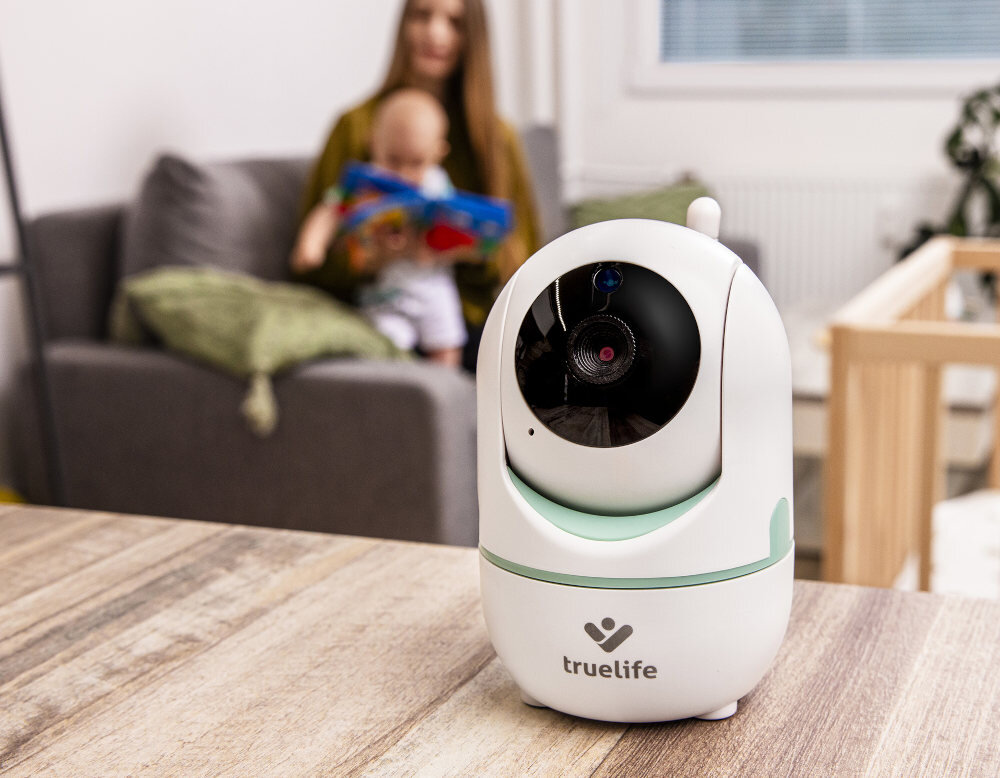 Niania elektroniczna TRUELIFE NannyCam R4i wymiary waga port USB-C Komfortowe użytkowanie