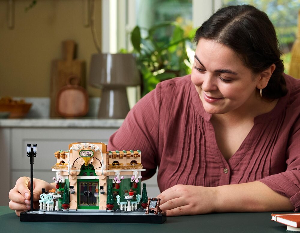 LEGO 10362 ICONS Francuska kawiarenka budowanie zestawu   