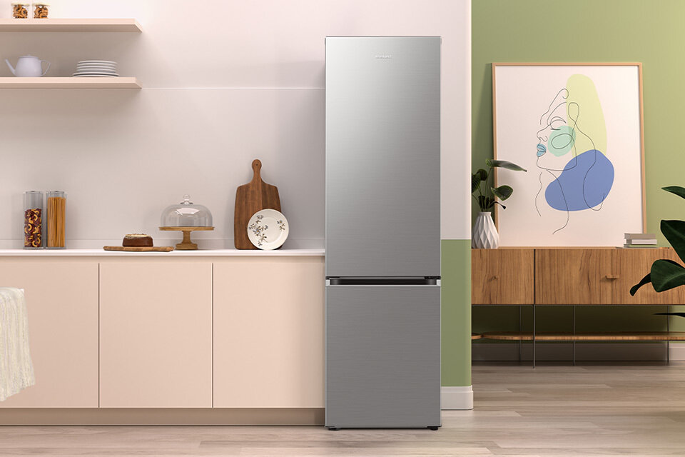 Lodówka z dolnym zamrażalnikiem RB38T607BS9/EF z oferty Media Expert