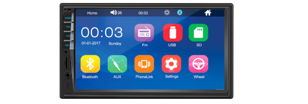 Radio samochodowe VORDON HT-800 Jersey - ogólny