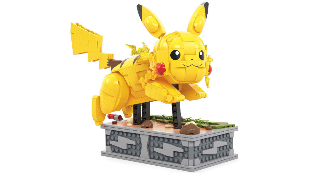 Klocki konstrukcyjne MEGA Pokemon Pikachu Kolekcjonerski HGC23 - wymiary