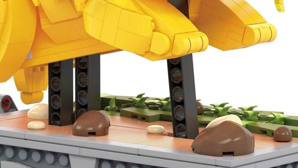 Klocki konstrukcyjne MEGA Pokemon Pikachu Kolekcjonerski HGC23 - wspólna zabawa