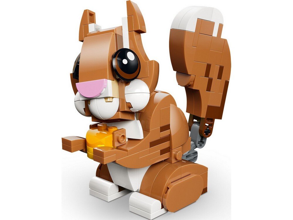 LEGO 31382 Creator Urocze zwierzątka: psotny szczeniaczek 3 w 1 akcesoria zabawa w odgrywanie ról