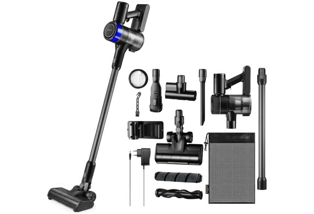 Odkurzacz MOZANO Handy Pro  5-stopniowa filtracja HEPA12 alergeny zanieczyszczenia czyszczenie