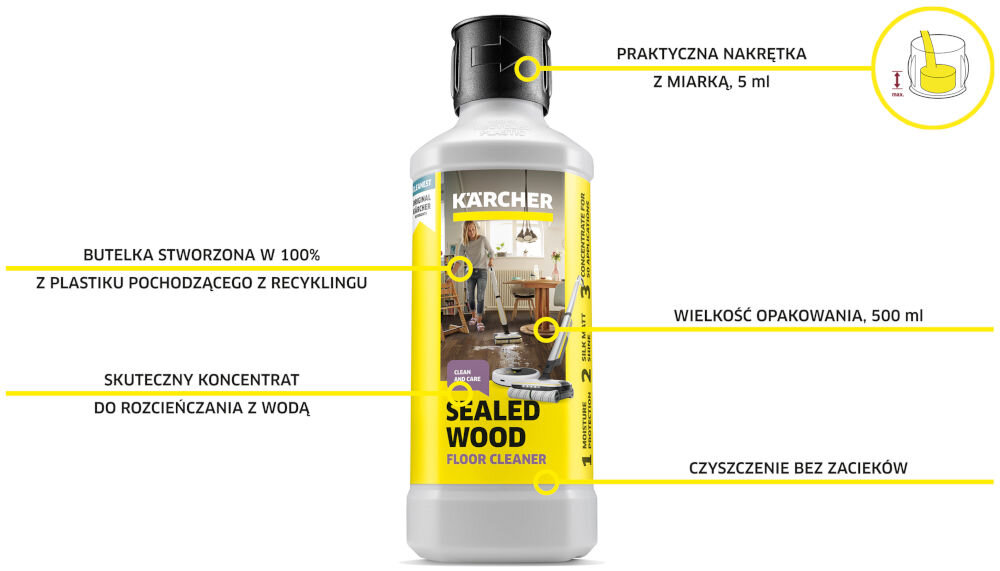 Płyn do mycia podłóg KARCHER RM 534 6.295-941.0 500 ml