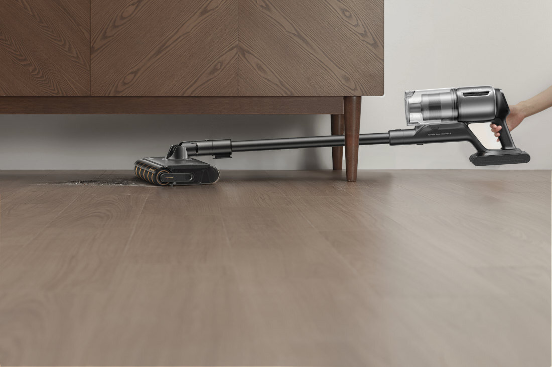 Odkurzacz DREAME Z30 AquaCycle Czystość nawet pod meblami Technologia Lie-Flat pod łóżka, sofy i szafki Lekka konstrukcja wygodne manewrowanie