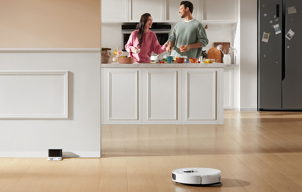 Robot sprzątający DREAME L10S Pro Gen 2 Mocne ssanie Vormax™ moc ssania sierść brud zanieczyszczenia powierzchnia automatyczna regulacja