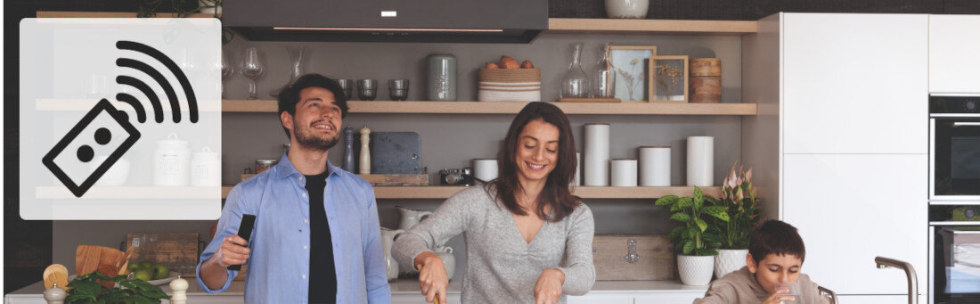 Okap FRANKE Tube FTU Plus 3707 I WH Biały Sterowanie pilotem Ergonomiczny pilo sterowanie oświetleniemt