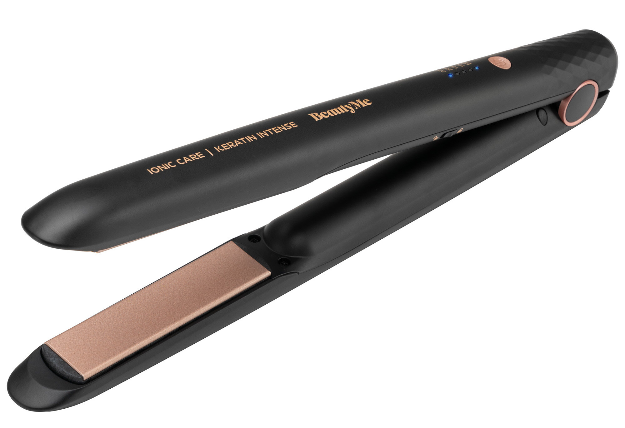 Prostownica bezprzewodowa BEAUTYME Keratin Intense HS950 gładki poślizg dopasowanie precyzja stylizacja ułatwienie włosy