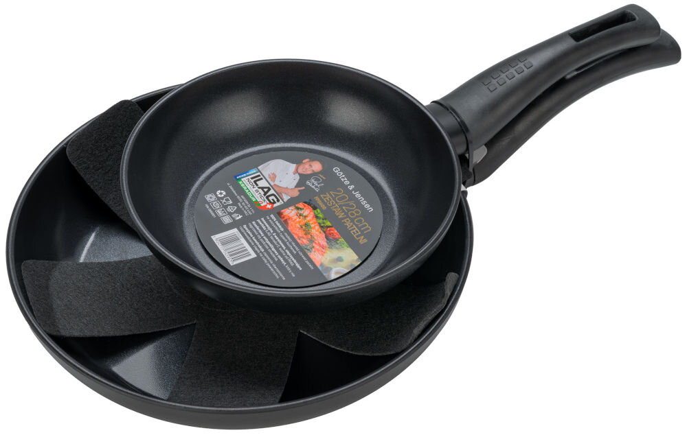 Zestaw patelni GÖTZE & JENSEN FPS400 elementy zestaw