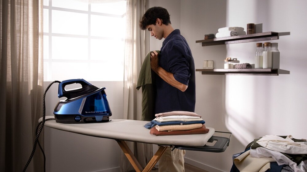 Generator pary CECOTEC IronHero H-3000 Station Geyser podwójny system antykamienny, technologia cyclo clean, bez śladów na tkaninach