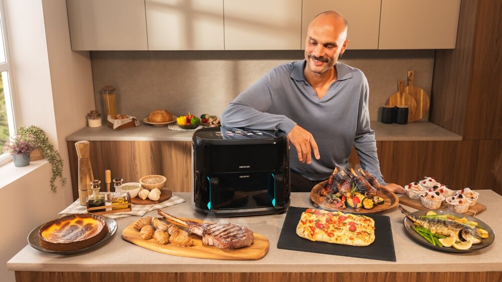 Air Fryer Frytkownica beztłuszczowa CECOTEC Cecofry&Grill Smokin Prime 11000 kv początek opisu