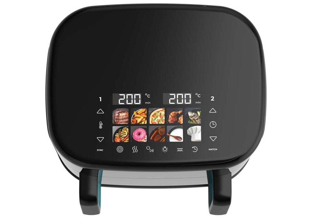 Air Fryer Frytkownica beztłuszczowa CECOTEC Cecofry&Grill Smokin Prime 11000 cyfrowy wyświetlacz dotykowy, wybór trybów, intuicyjna obsługa, codzienne gotowanie